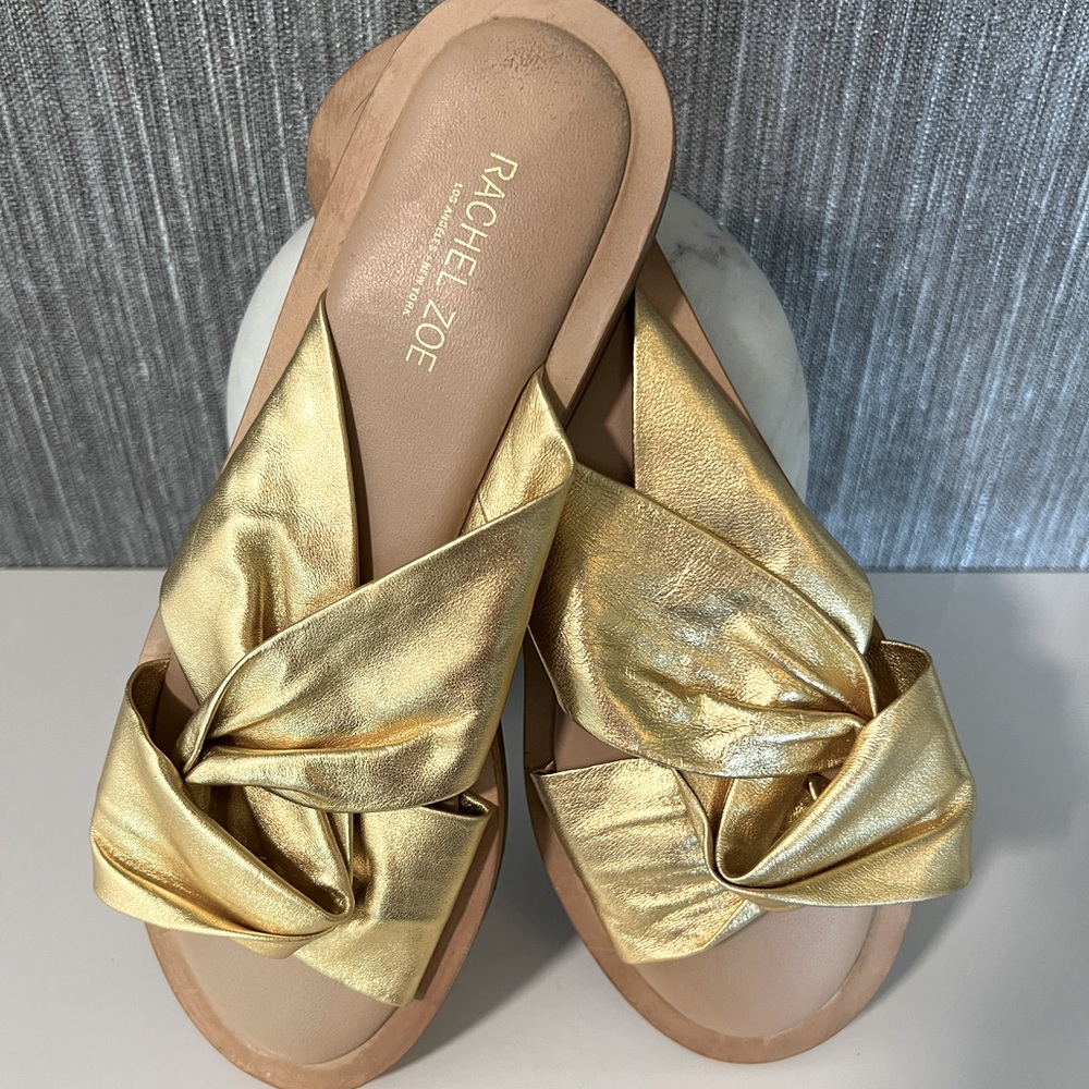 Rachel Zoe | Gold Metallic Sandals